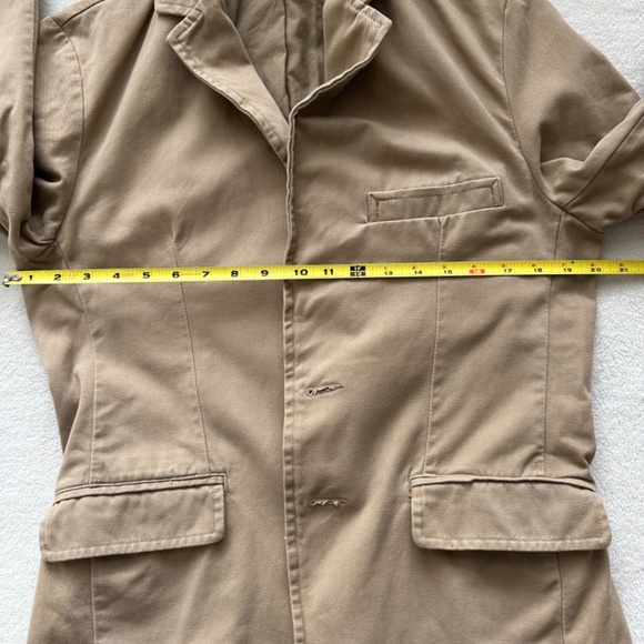 Old Navy | Cotton Tan Blazer | Men’s S EUC - Picture 2 of 14